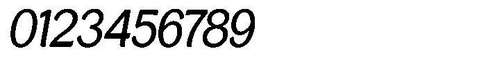 Casiora Prime Semi Bold Condensed Oblique Font OTHER CHARS