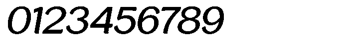 Casiora Prime Semi Bold Expanded Oblique Font OTHER CHARS