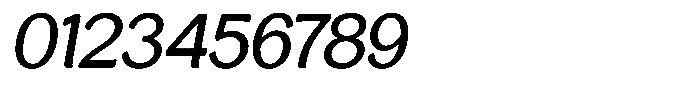 Casiora Prime Semi Bold Oblique Font OTHER CHARS
