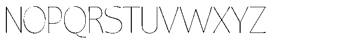 Casiora Prime Thin Condensed Font UPPERCASE