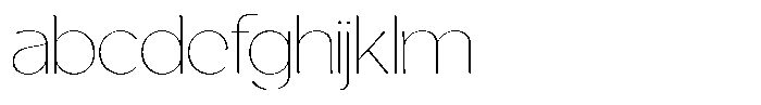 Casiora Prime Thin Expanded FONT