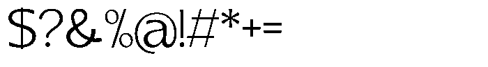 Casiora Prime Variable Font OTHER CHARS