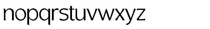 Casiora Prime Variable Font LOWERCASE