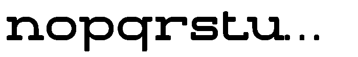 Cask Wall Font LOWERCASE