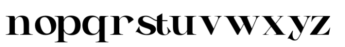 Casko Luxury Regular Font LOWERCASE