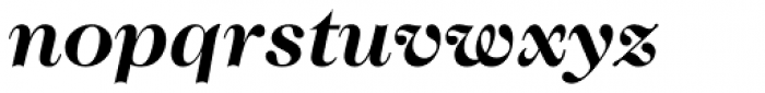 Caslon 224 Std Bold Italic Font LOWERCASE