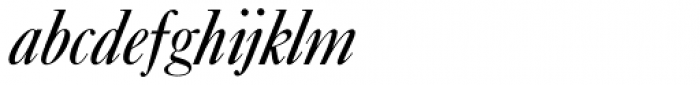 Caslon 540 EF Italic Font LOWERCASE
