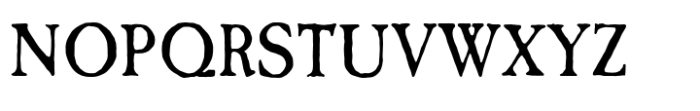 Caslon Antique Std Roman Font UPPERCASE