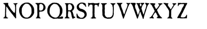 Caslon Antique Std Standard Font UPPERCASE