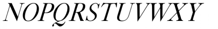 Caslon Classico Italic Font UPPERCASE