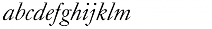 Caslon Classico Italic Font LOWERCASE