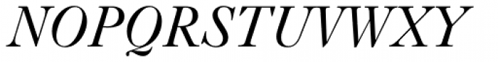 Caslon FiveForty Italic Font UPPERCASE