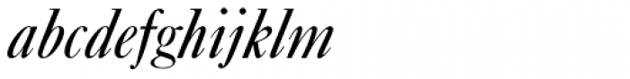 Caslon Italic Font LOWERCASE