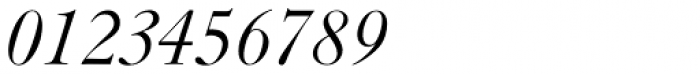 Caslon No 337 Italic Font OTHER CHARS