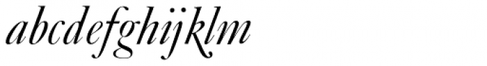 Caslon No 337 Italic Font LOWERCASE