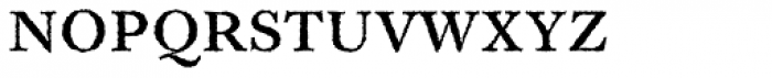 Caslon Rough H EF Regular SC Font LOWERCASE
