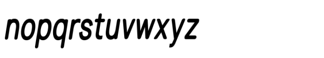 Casper Nuvo Italics Font LOWERCASE