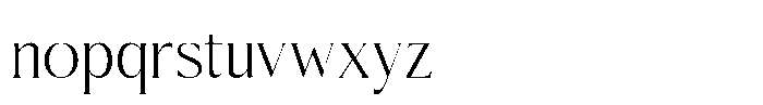 Casselin Regular Font LOWERCASE