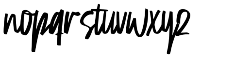 Cassella Font LOWERCASE
