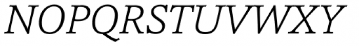 Cassia ExtraLight Italic Font UPPERCASE