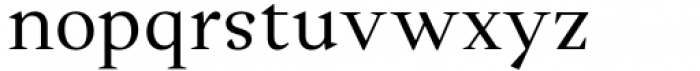 Cassius Regular Font LOWERCASE