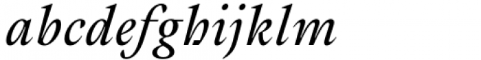 Cassius Semi Bold Italic Font LOWERCASE