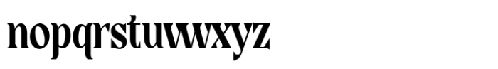 Casta Bold Condensed Font LOWERCASE