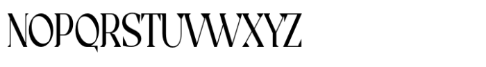 Casta Condensed Font UPPERCASE