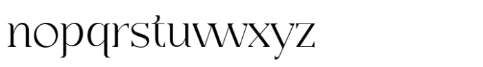 Casta Extra Light Font LOWERCASE