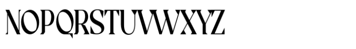 Casta Medium Condensed Font UPPERCASE