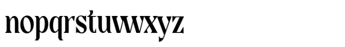 Casta Semi Bold Condensed Font LOWERCASE