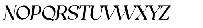 Casta Slanted Font UPPERCASE
