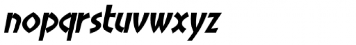 Castaway Italic Font LOWERCASE