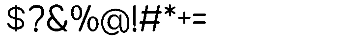 Castelle Regular Font OTHER CHARS