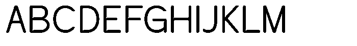 Castelle Regular Font UPPERCASE