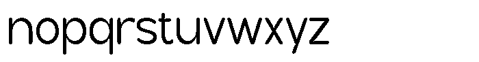 Castelle Regular Font LOWERCASE