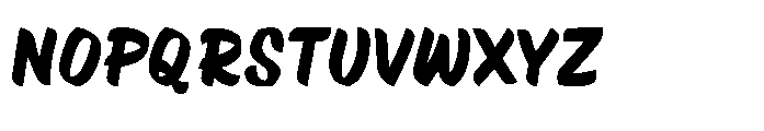 Caster Street Font UPPERCASE