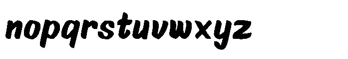 Caster Street Font LOWERCASE