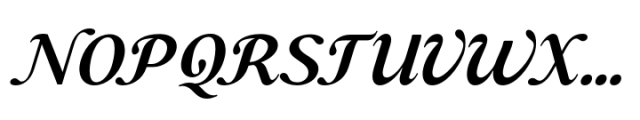 Casthago Semi Bold Italic Font UPPERCASE