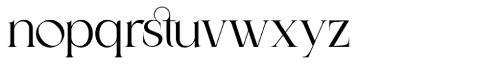 Castillet Serif Regular Font LOWERCASE