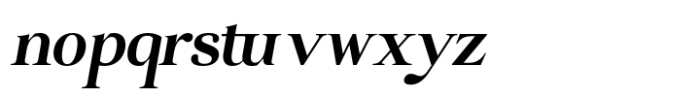 Castina serif Display Bold Italic Font LOWERCASE