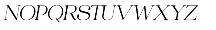 Castina serif Display Italic Font UPPERCASE