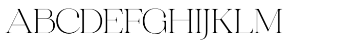 Castina serif Display Light Font UPPERCASE