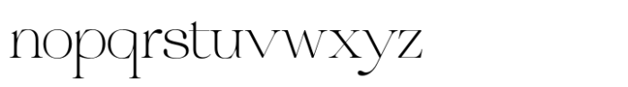 Castina serif Display Light Font LOWERCASE