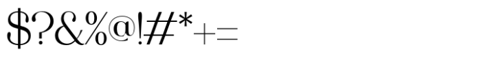 Castina serif Display Regular Font OTHER CHARS