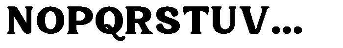 Castle Of Avenue Black Font UPPERCASE