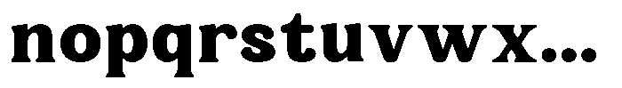 Castle Of Avenue Black Font LOWERCASE