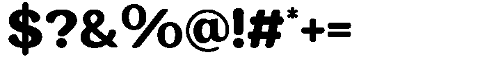 Castle Of Avenue Extra Bold Font OTHER CHARS