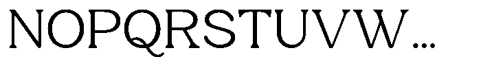 Castle Of Avenue Extra Light Font UPPERCASE