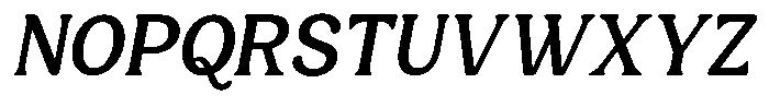 Castle Of Avenue Medium Italic Font UPPERCASE